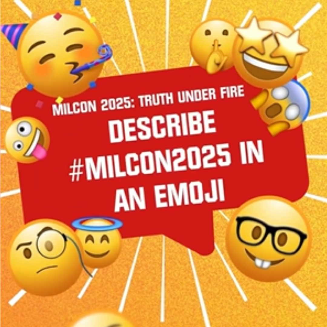 DESCRIBE #MILCON2025 IN AN EMOJI: #milcon2025 As Emojis!